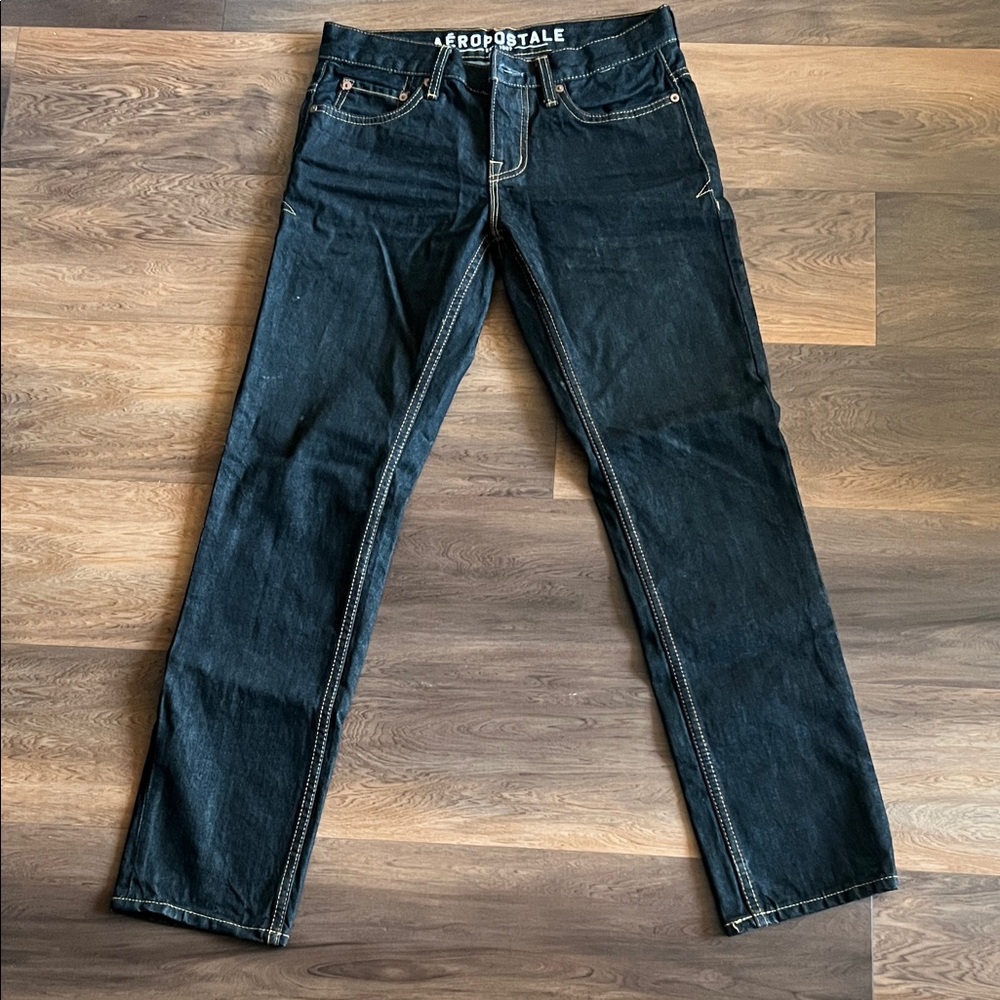 Aeropostale Men's Dark Denim Jeans
